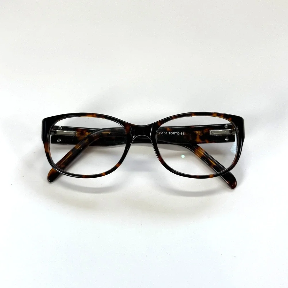 RUNWAY RETRO RR610 Eyeglasses Frame Only 50-17-130 Tortoise Shell Brown Full Rim